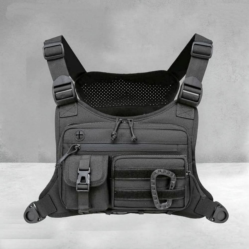 Outdoor Sport Climbing Gear - 남성용 전술용 옥스포드 소재 체스트 백,
