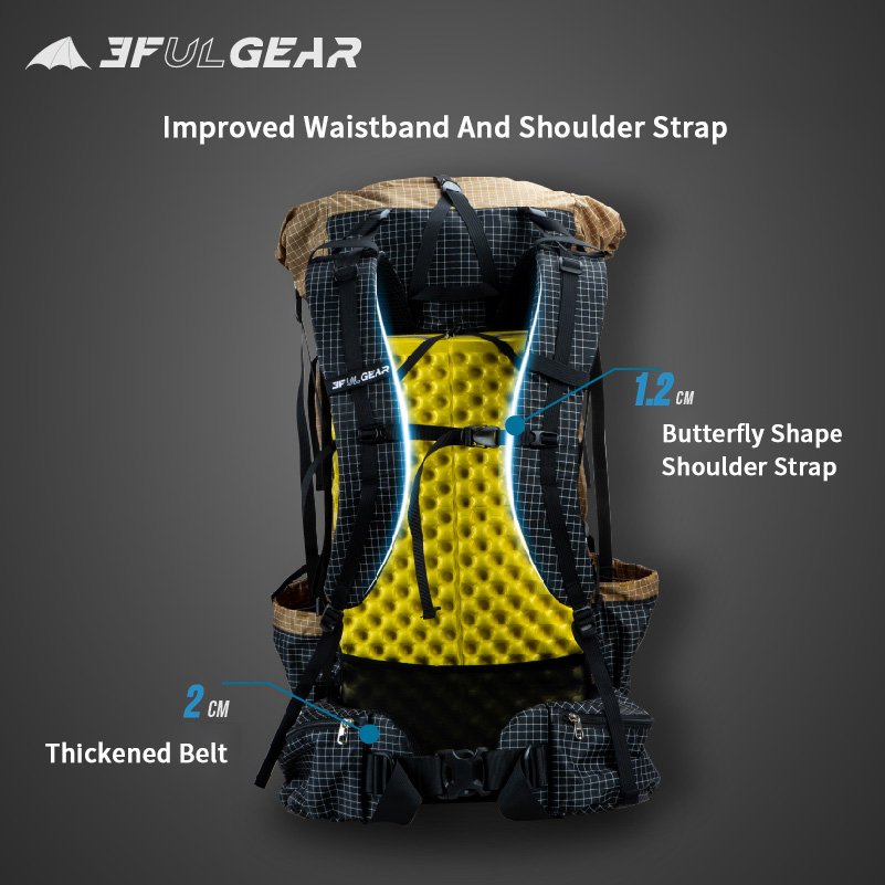 3F UL GEAR QIDIAN Pro 46 + 10L - Outdoor Sport Climbing Gear 리뷰 및 가격